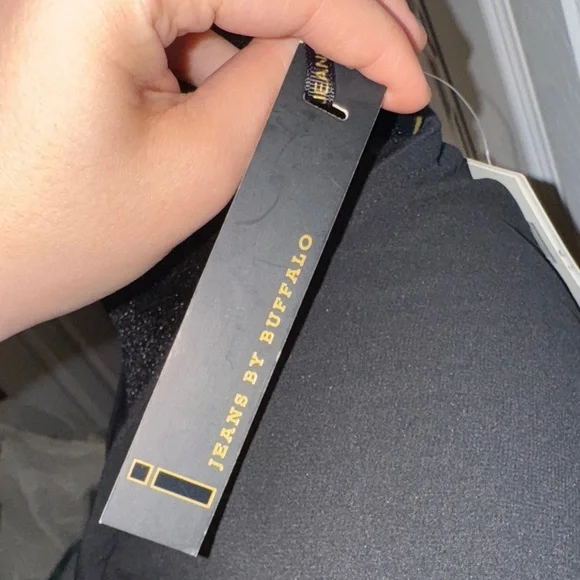 i jeans by Buffalo Black and Gold Studded Blouse - Picture 7 of 13